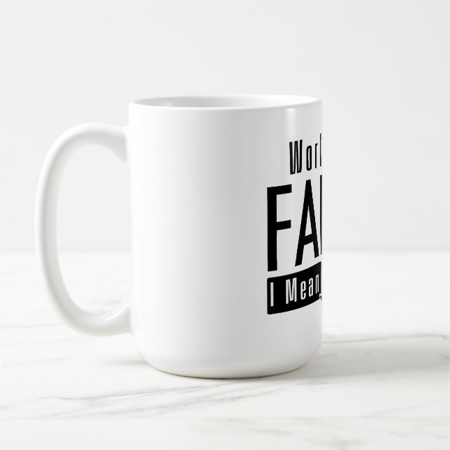 Världens bästa pappa - gåvor, citat och Firande Kaffemugg (Vänster)