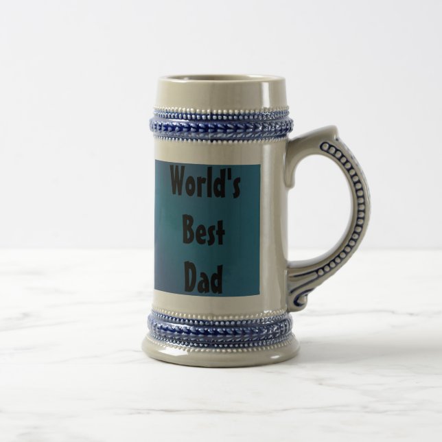 VÄRLDENS BÄSTA PAPPA GIFT STEINS - FARS DAG GIFTS SEJDEL (Höger)