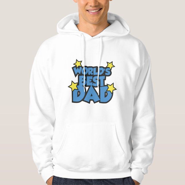 Världens bästa Pappa Hoodie (Framsida)