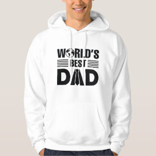 Världens bästa pappa hoodie
