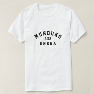 Världens bästa pappa i Baskien munduko aita onen T Shirt
