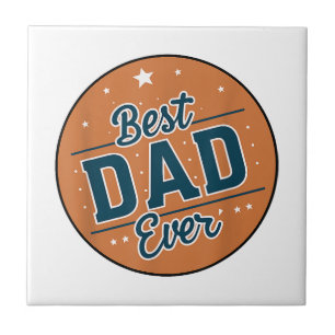 Världens bästa Pappa i fars dag Kakelplatta
