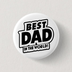 Världens bästa Pappa i fars dag Knapp