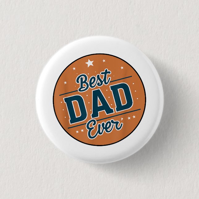 Världens bästa Pappa i fars dag Knapp (Framsida)