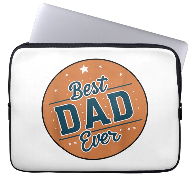 Världens bästa Pappa i fars dag Laptop Fodral (Framsidan)