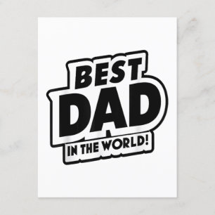 Världens bästa Pappa i fars dag Tilläggskort