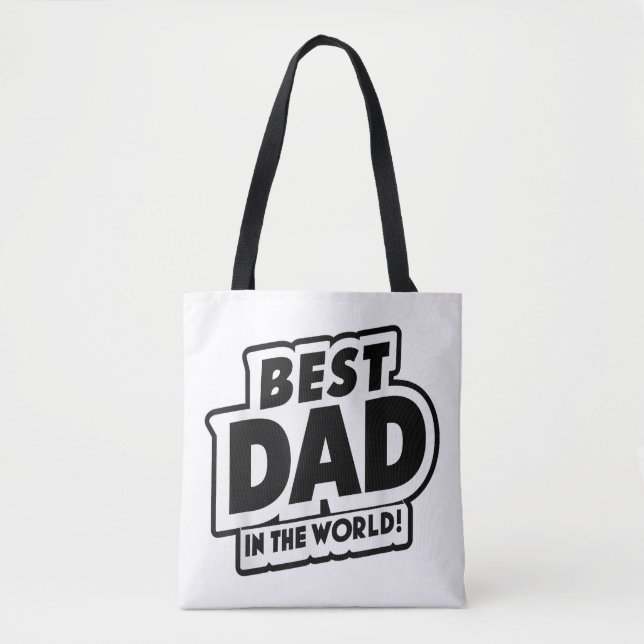 Världens bästa Pappa i fars dag Tygkasse (Framsida)