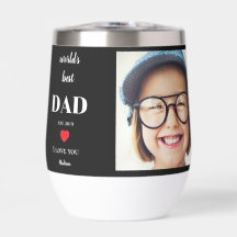 Världens Bästa Pappa Jag Älskar Dig Anpassad Barn