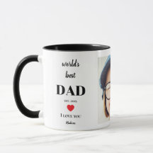 Världens Bästa Pappa Jag Älskar Dig Anpassad Barn