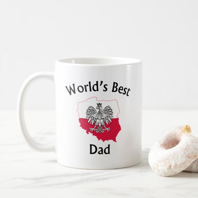 Världens Bästa Pappa Kaffemug Kaffemugg (Med munk)