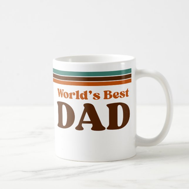 Världens Bästa Pappa  Kaffemugg (Höger)