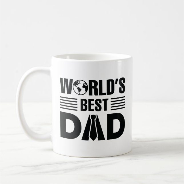 Världens bästa Pappa Kaffemugg (Vänster)