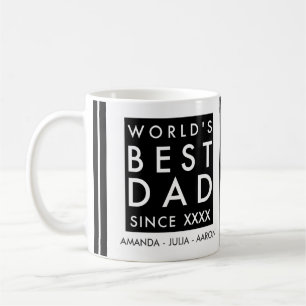 Världens bästa pappa kaffemugg