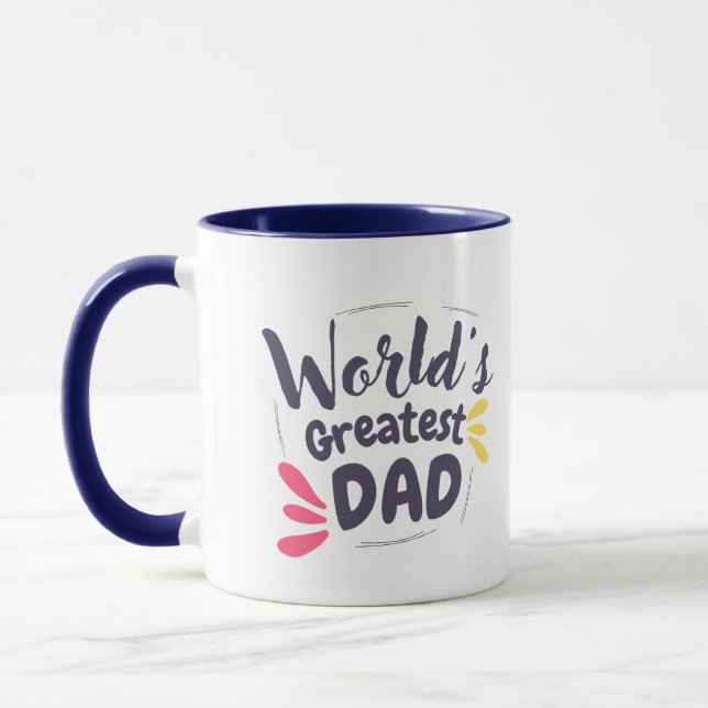 Världens Bästa Pappa Kaffemugg (Vänster)