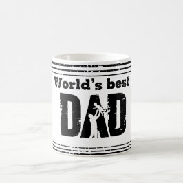 Världens bästa pappa kaffemugg