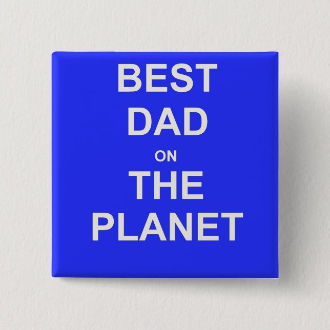 Världens bästa PAPPA Knapp (Framsida)