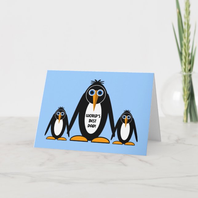 Världens bästa pappa kort (Framsida)