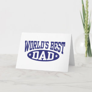 Världens bästa Pappa Kort