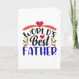 Världens Bästa Pappa Kort Till Pappa