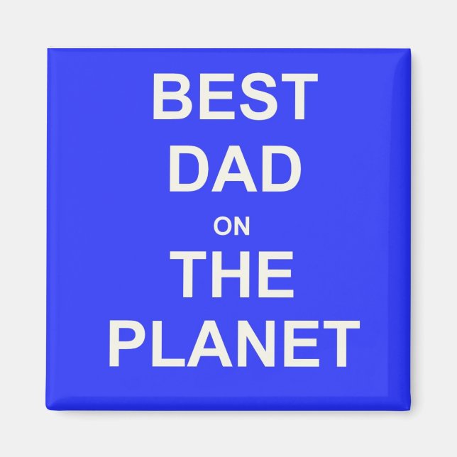 Världens bästa PAPPA Magnet (Framsidan)