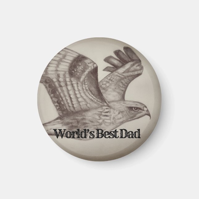 Världens bästa Pappa Magnet (Framsidan)