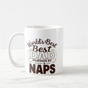Världens bästa Pappa - Med Kaffe och Naps i spetse Kaffemugg