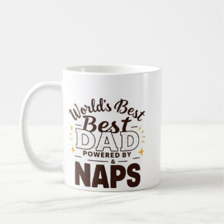 Världens bästa Pappa - Med Kaffe och Naps i spetse Kaffemugg