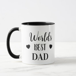 Världens bästa pappa med namn mugg