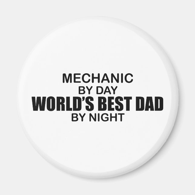 Världens bästa Pappa - Mekanisk Magnet (Framsidan)