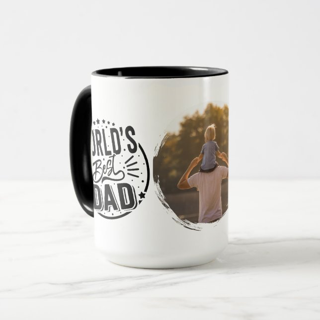 Världens bästa pappa  mugg (Framsida vänster)