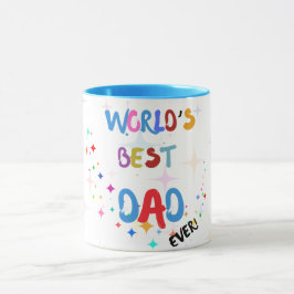 Världens bästa Pappa Mugg, far-gåva, gåva till hon Mugg