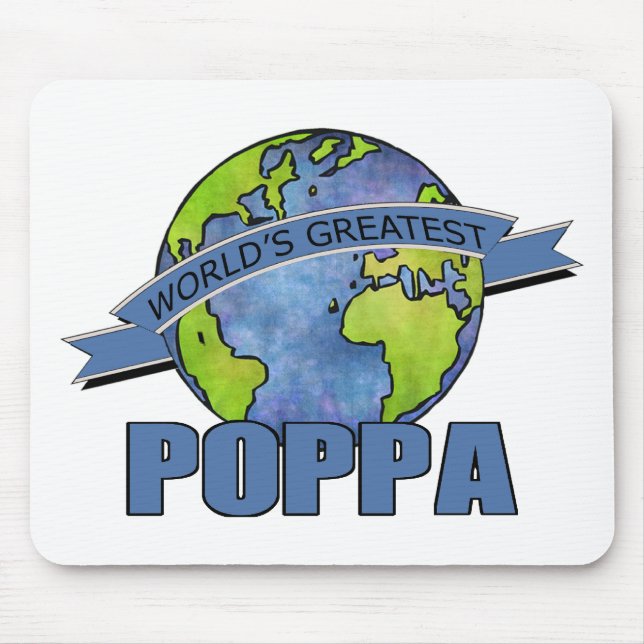Världens Bästa Pappa Musmatta (Framsidan)