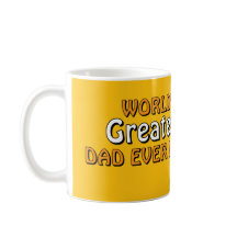 Världens bästa pappa någonsin kaffemug