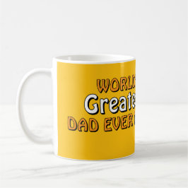 Världens bästa pappa någonsin kaffemug kaffemugg