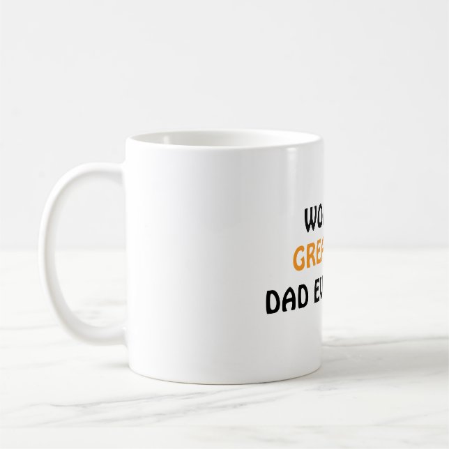 Världens bästa pappa någonsin kaffemugg (Vänster)