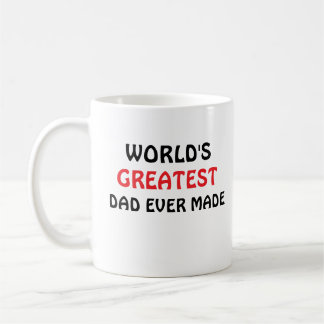 Världens bästa pappa någonsin kaffemugg