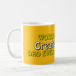 Världens bästa pappa någonsin kaffemugg