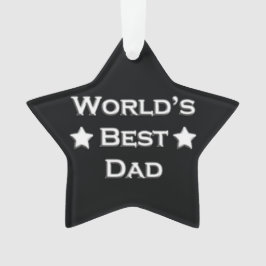 Världens bästa Pappa på svart