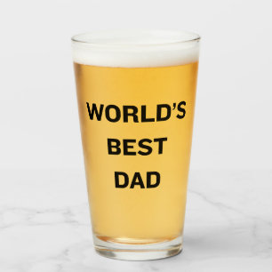 Världens bästa Pappa Pappor Kärlek Glaskopp