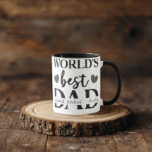 Världens Bästa Pappa Personlig Mugg