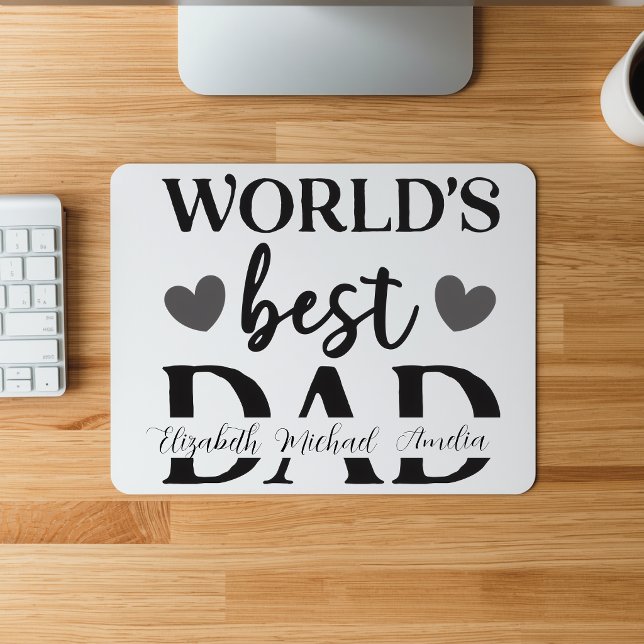 Världens bästa pappa Personlig musmatta (Skapare uppladdad)