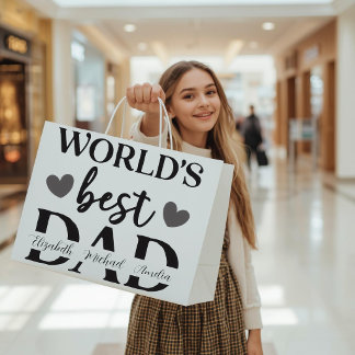 Världens Bästa Pappa Personlig Presentpåse