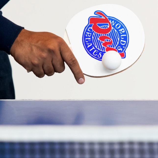 Världens bästa pappa pingisracket (Insitu)