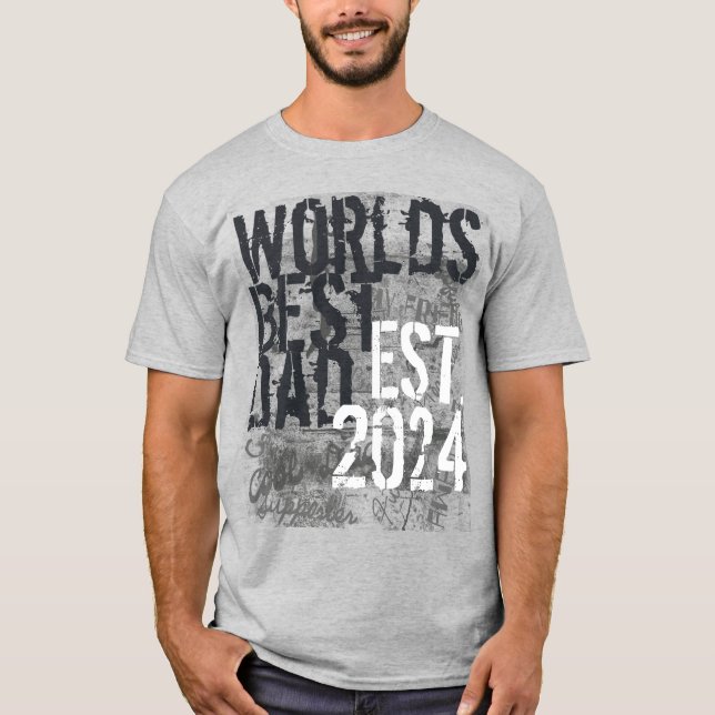 Världens bästa Pappa-runge 2014 Fars dag Tee Shirt (Framsida)