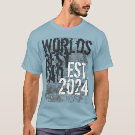 Världens bästa Pappa-runge 2014 Fars dag Tee Shirt