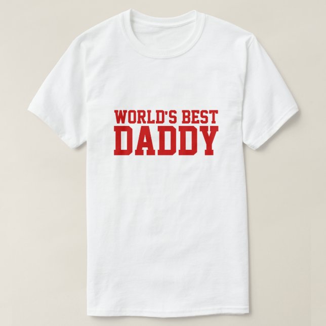 Världens bästa pappa Shirt Tröja (Design framsida)