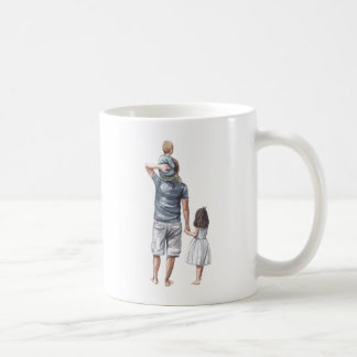 Världens bästa Pappa-, son- och dotterns sökta klu Kaffemugg