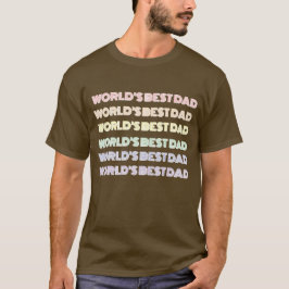 Världens bästa pappa t-shirt