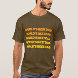 Världens bästa pappa t-shirt