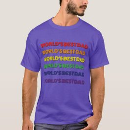 Världens bästa pappa t-shirt